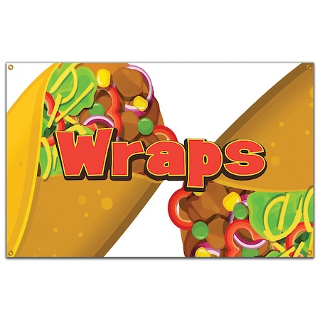 Wraps Banner Concession Stand Food Truck Single Sided
